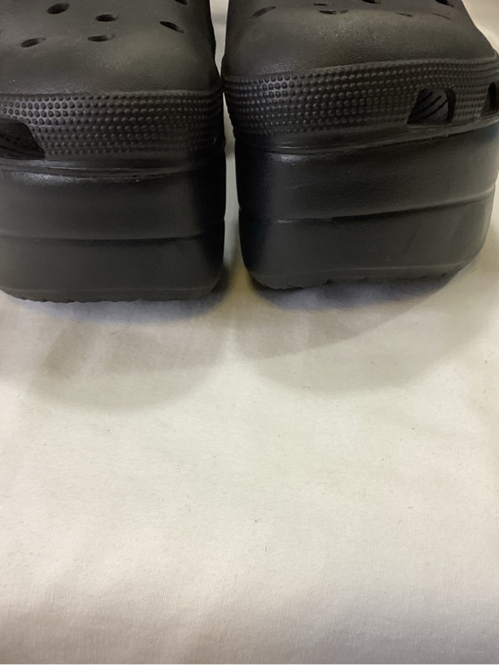 NWT Platform Clog Mules with Back Strap - Black SZ Ladies 9 - Picture 14 of 14